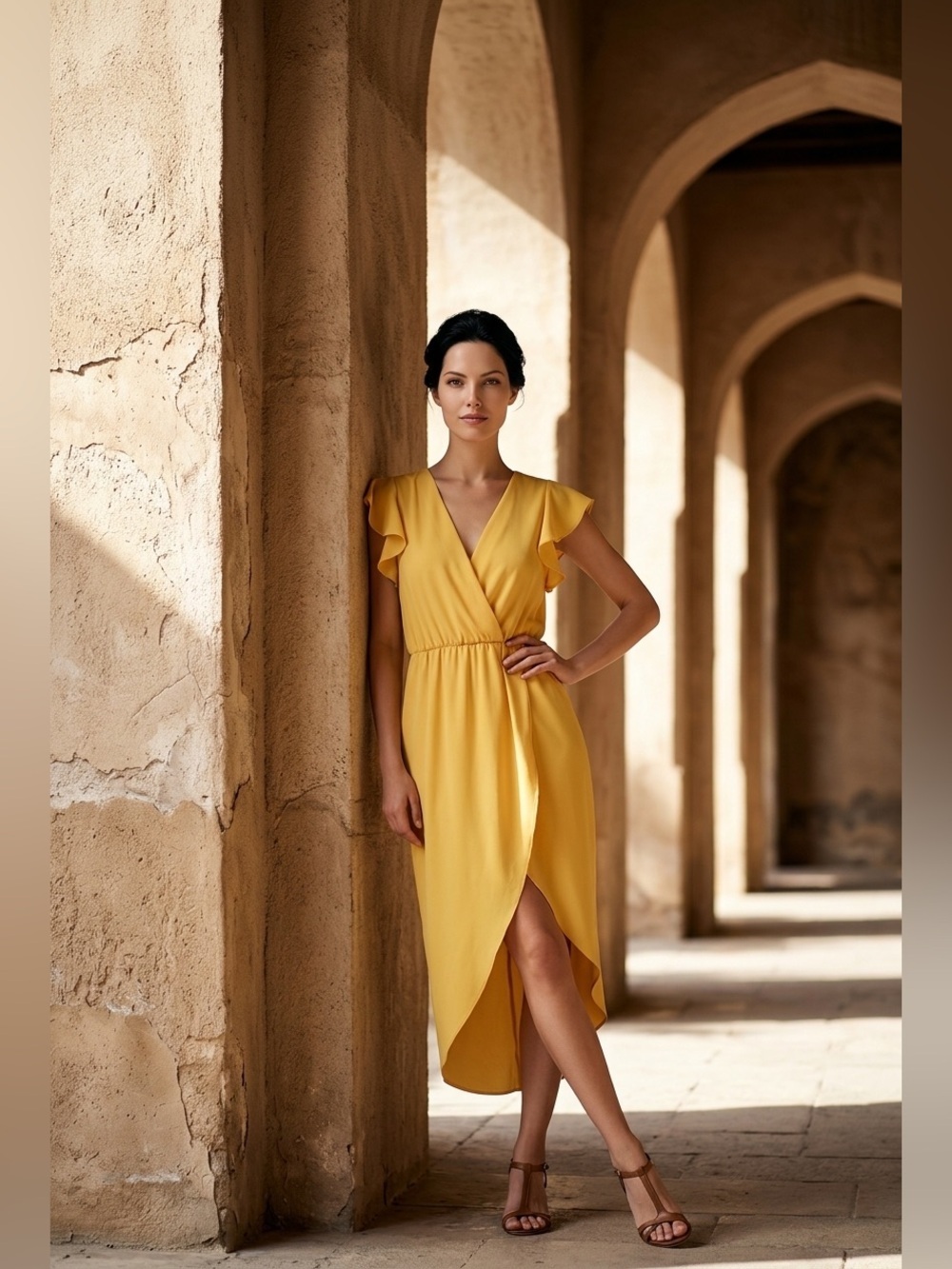 Amanda Uprichard Yellow Dress